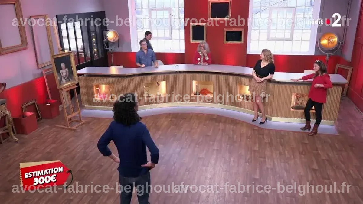 Adeline Jaquet en pleine action lors d'une enchère.