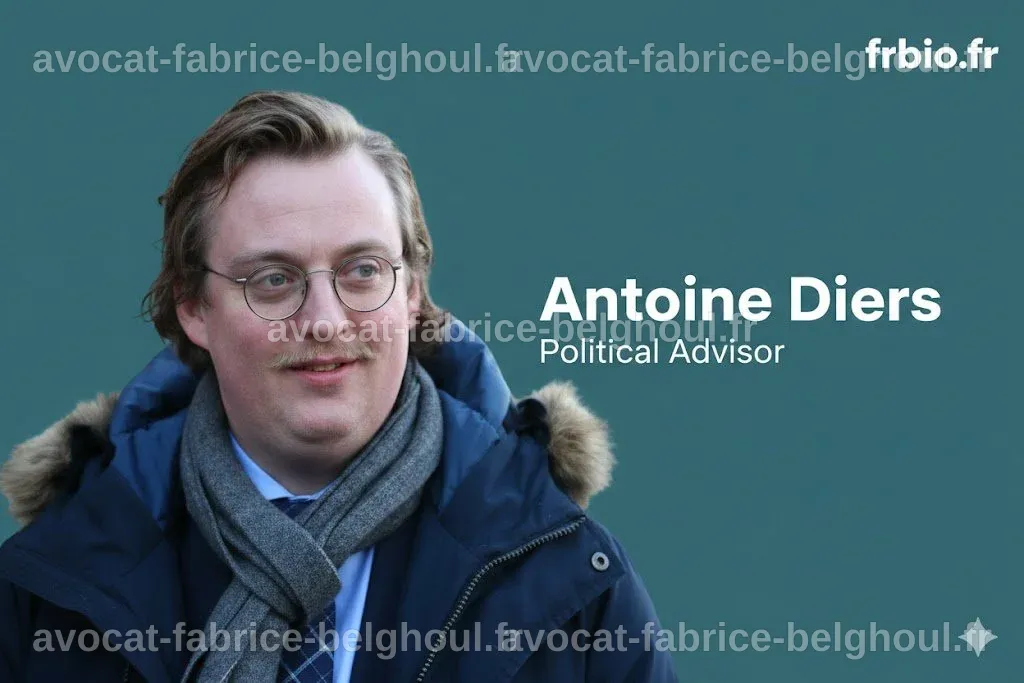 Antoine Diers en tant que commentateur politique lors d'une analyse.