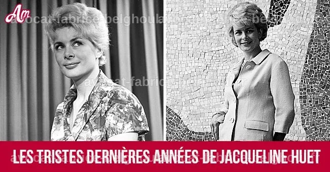 Portrait de Jacqueline Huet, célèbre présentatrice de télévision française.
