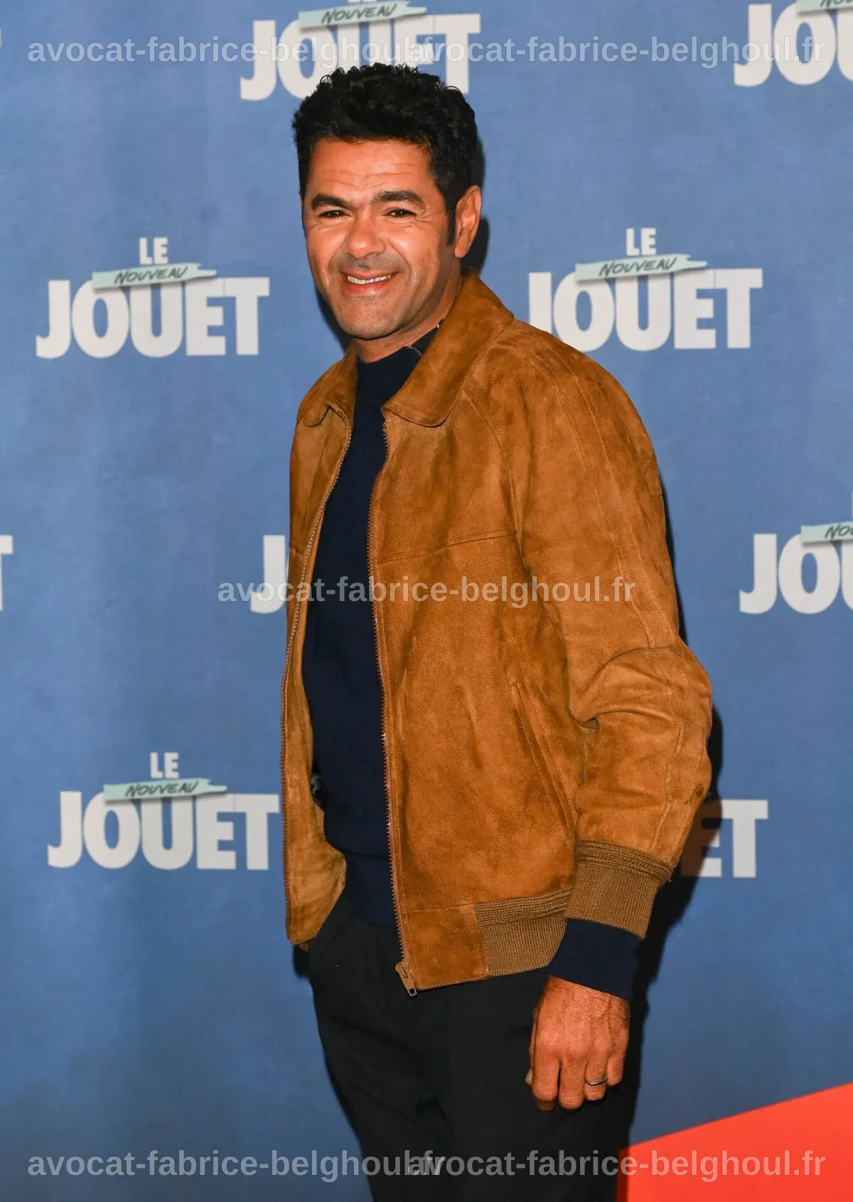 Jamel Debbouze sur le tapis rouge lors de l'avant-première de 'Le Nouveau Jouet'.