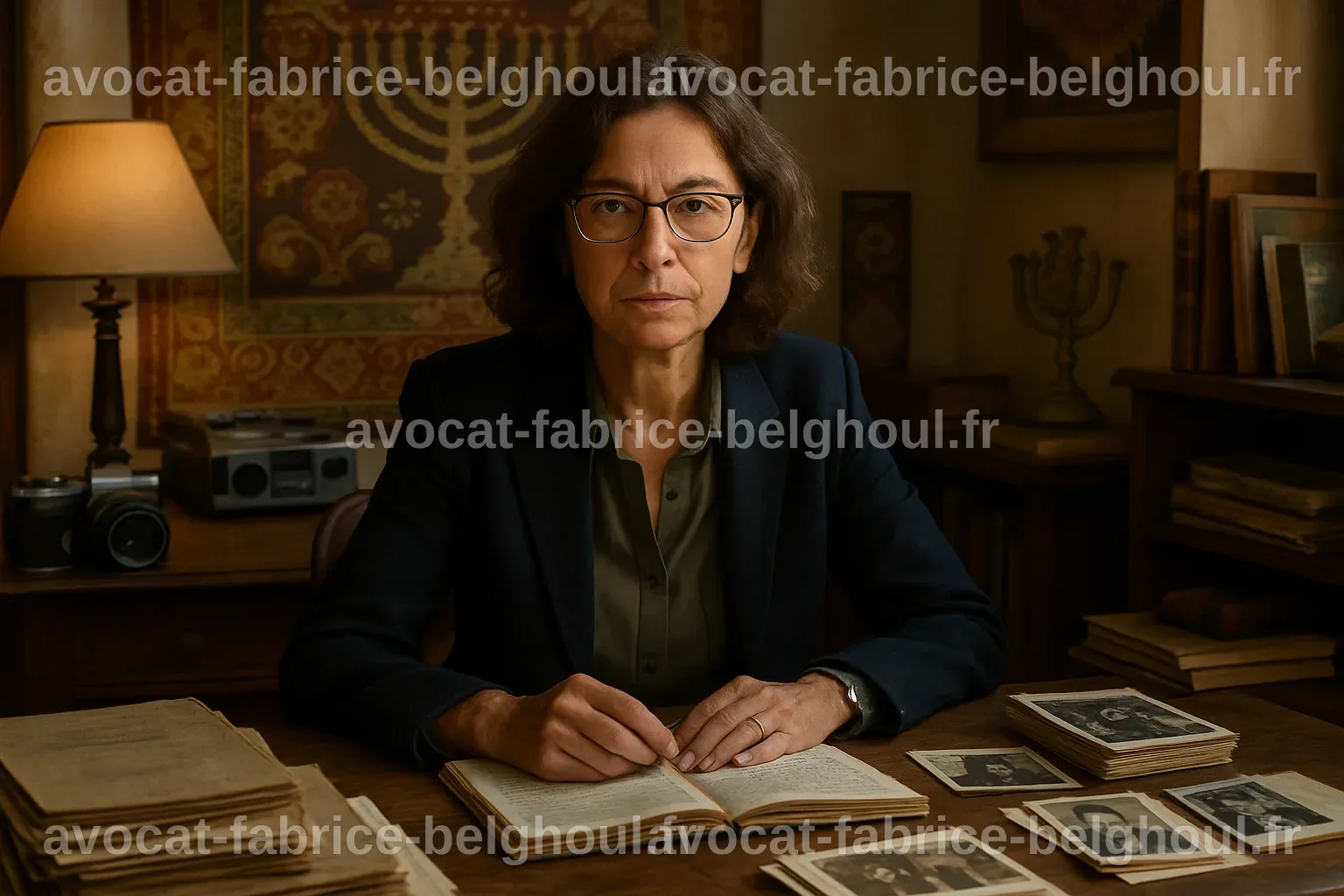 Portrait de Judith Waintraub, mettant en lumière son parcours et ses contributions au journalisme.