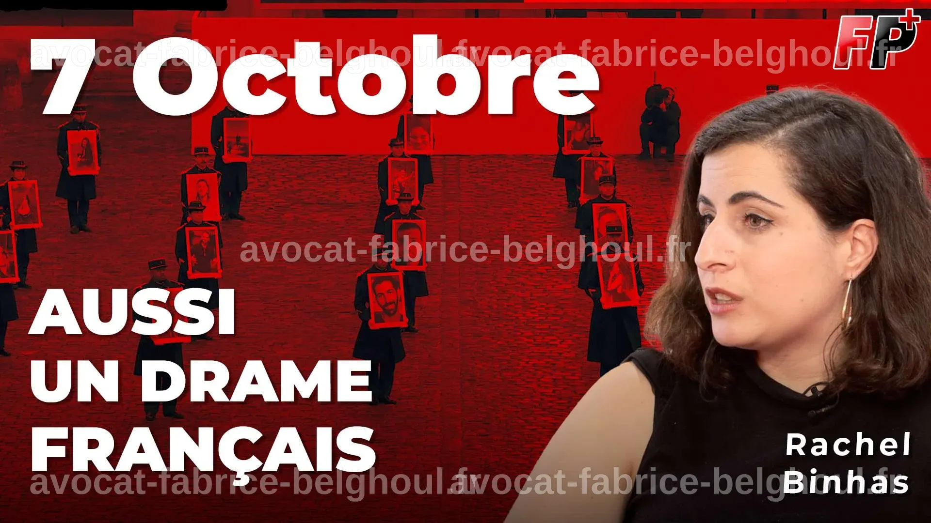 Rachel Binhas lors d'un entretien sur l'événement du 7 octobre.